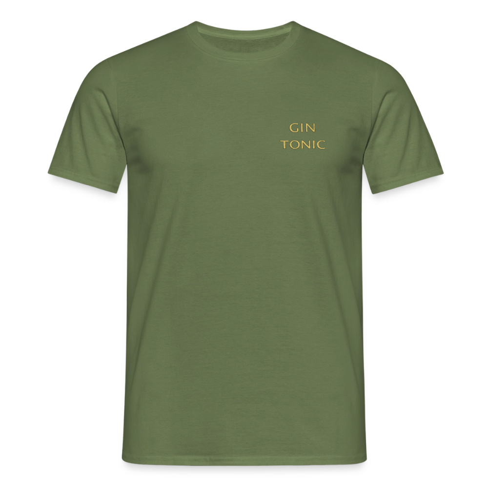 T-shirt Gin Tonic - Militärgrön