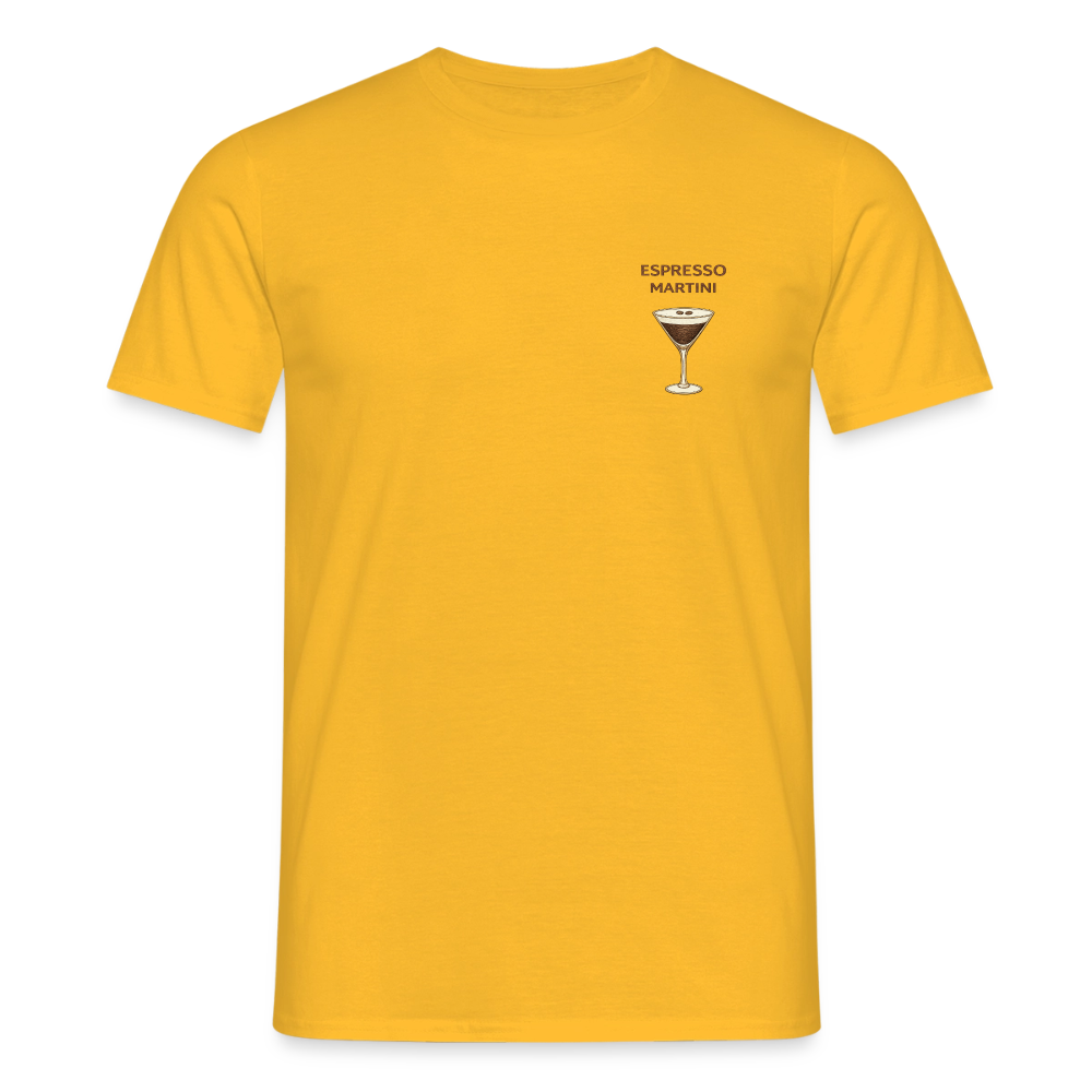 T-shirt Espresso Martini - gul