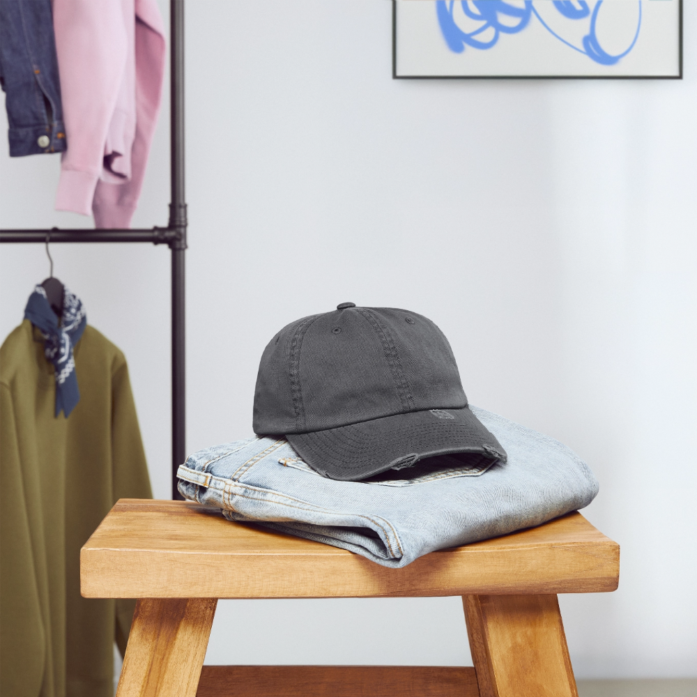 Keps tha Henrik med låg profil - mörkgrå