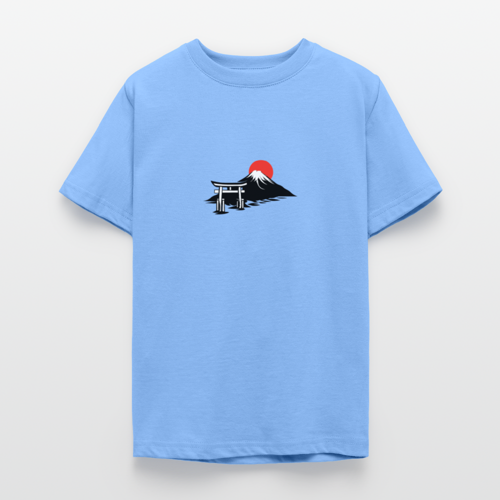 T-shirt tonåring JPN sunrise - himmelsblå