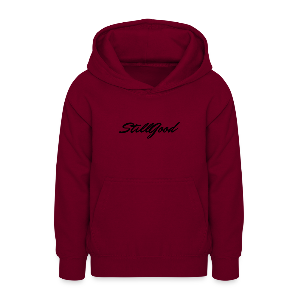 Luvtröja tonåring - bordeaux