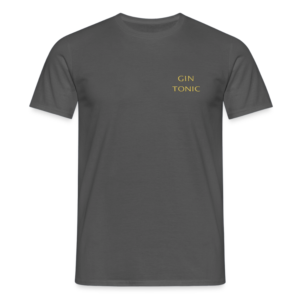 T-shirt Gin Tonic - kolgrå