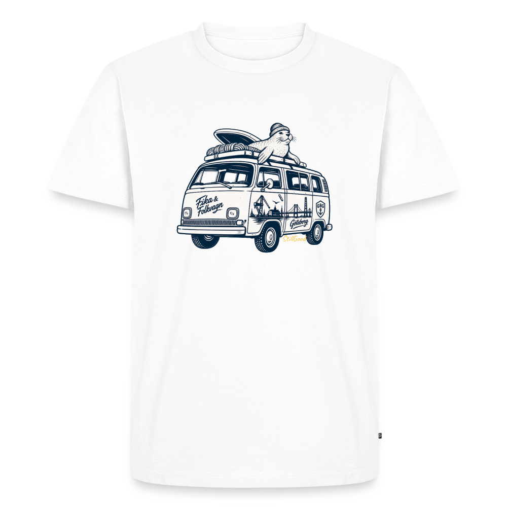 Stillgood 414 T-shirt seal - vit