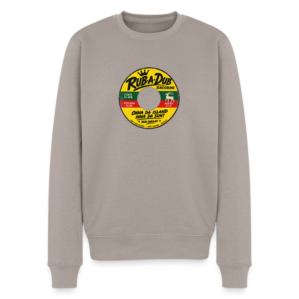 On di Iland Sweatshirt herr - brungrå