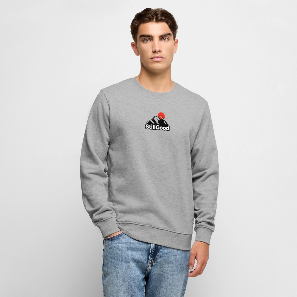 Premiumtröja herr - gråmelerad