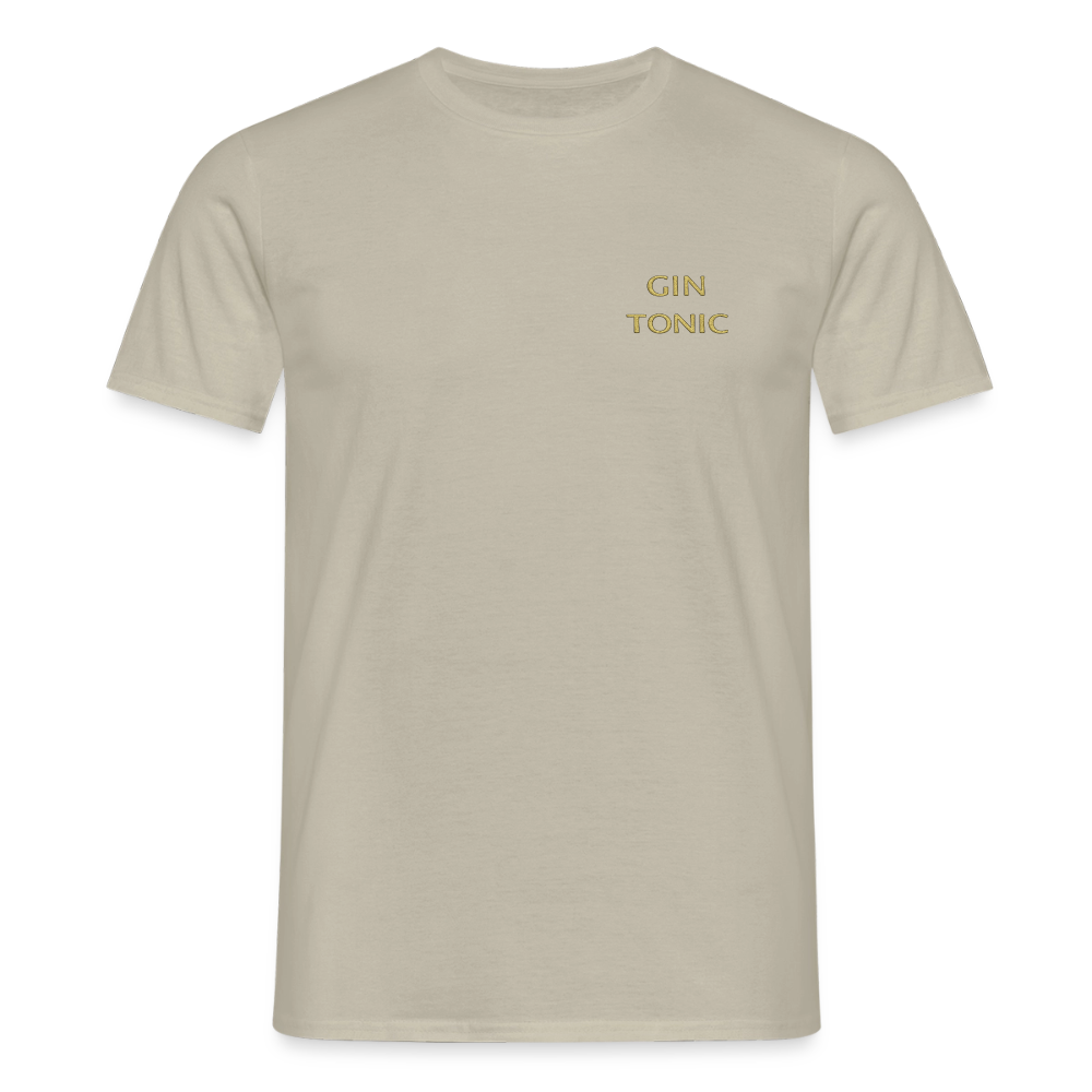 T-shirt Gin Tonic - sandbeige