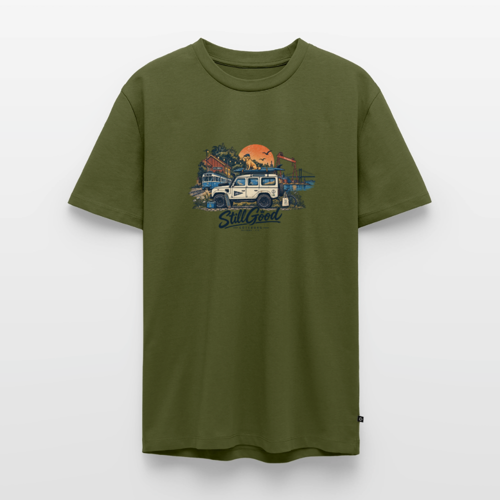 Stillgood Majorna 414 T-shirt - kaki