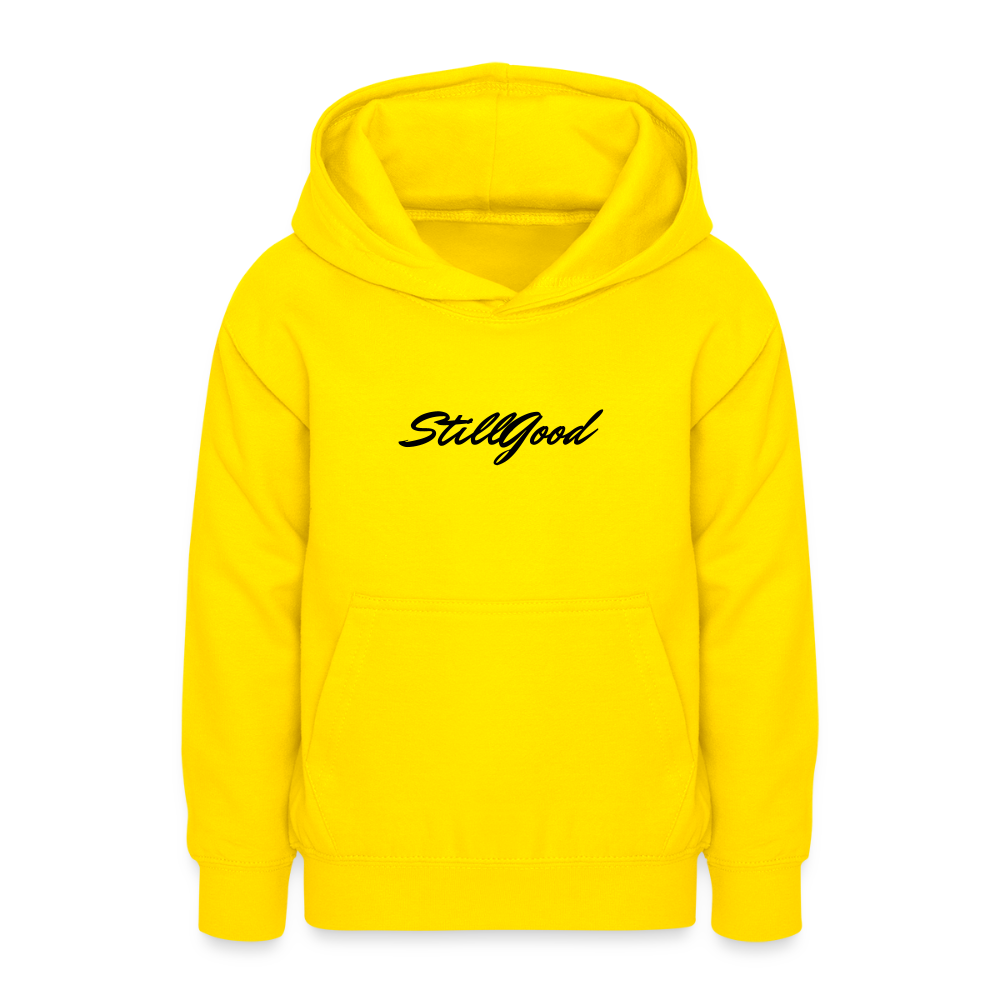 Luvtröja tonåring - gul