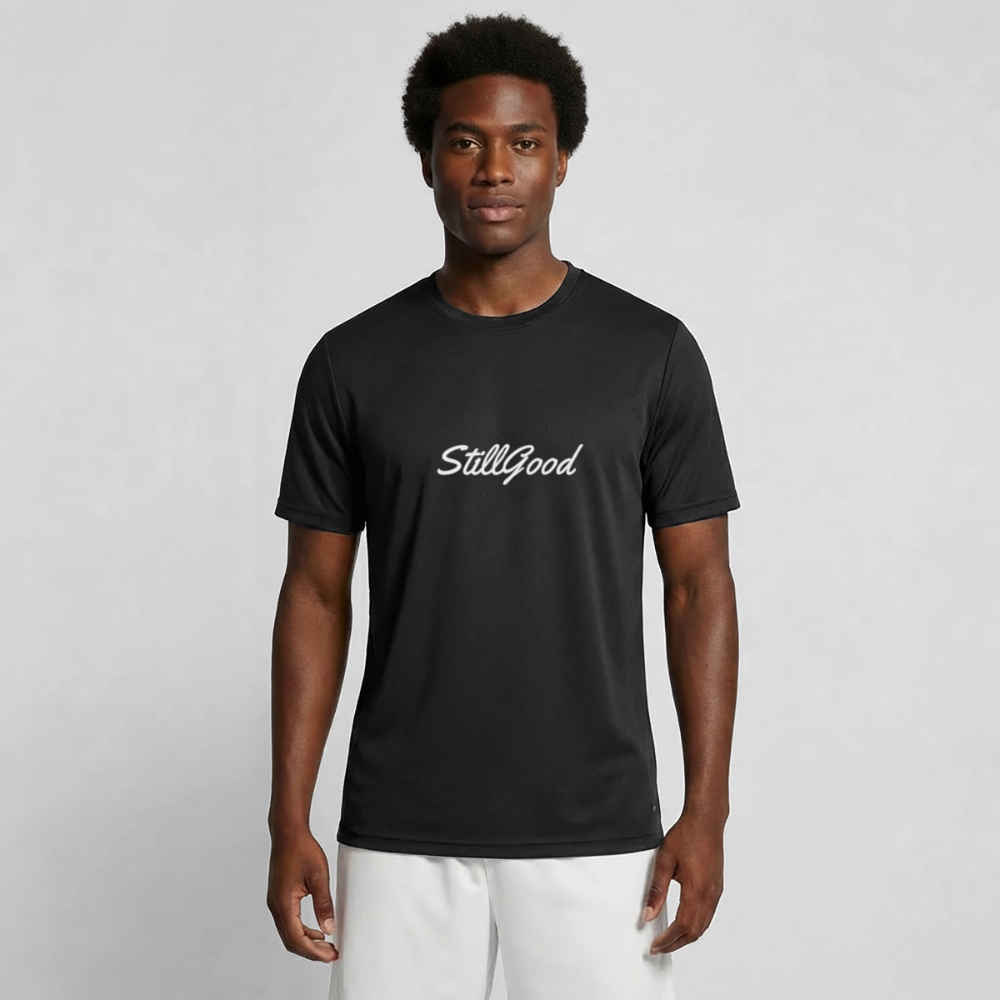 Funktions-T-shirt herr 414 runner - svart