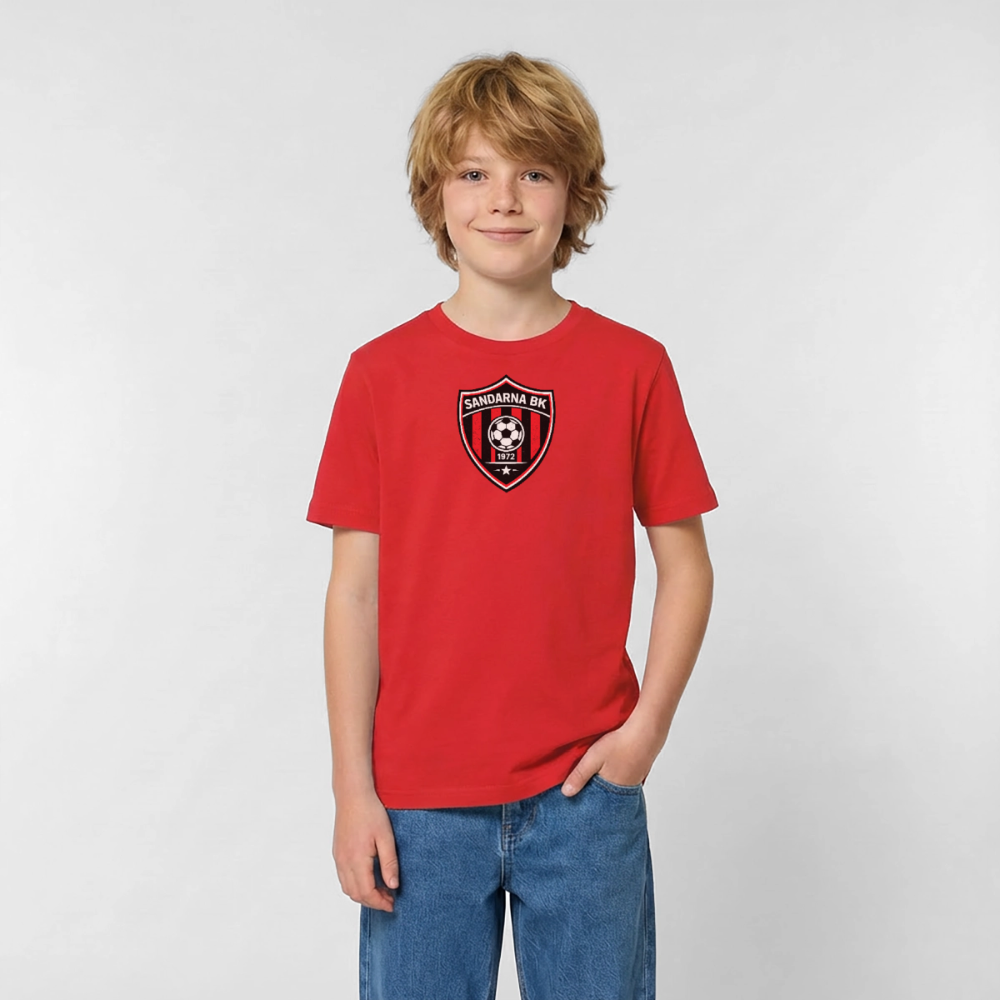 T-shirt barn Sandarna BK - röd