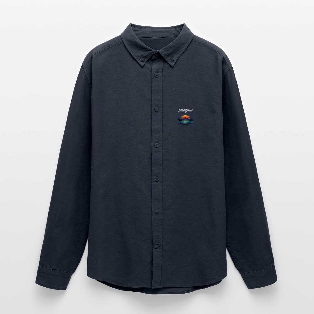 StillGood Oxfordskjorta Herr - marinblått