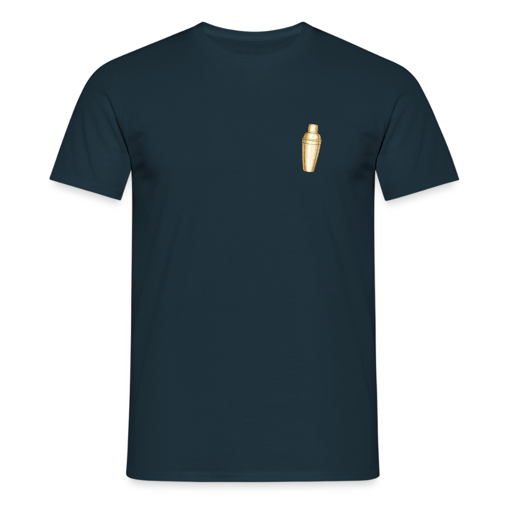 T-shirt shaker - marinblå