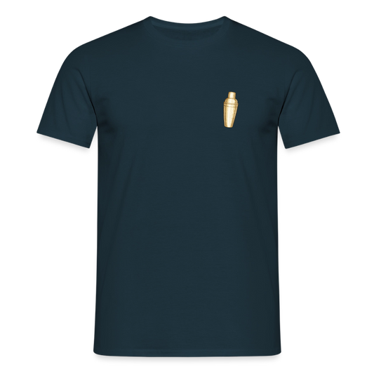 T-shirt shaker - marinblå