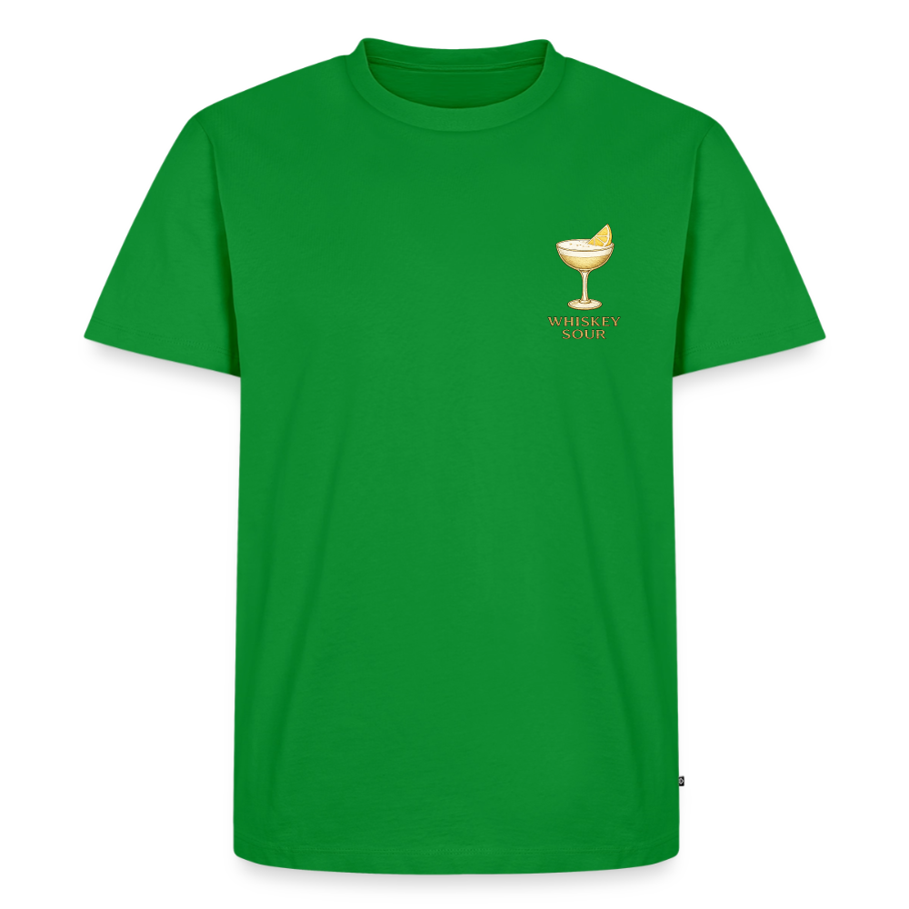 Premium-T-shirt Whiskey sour - grön