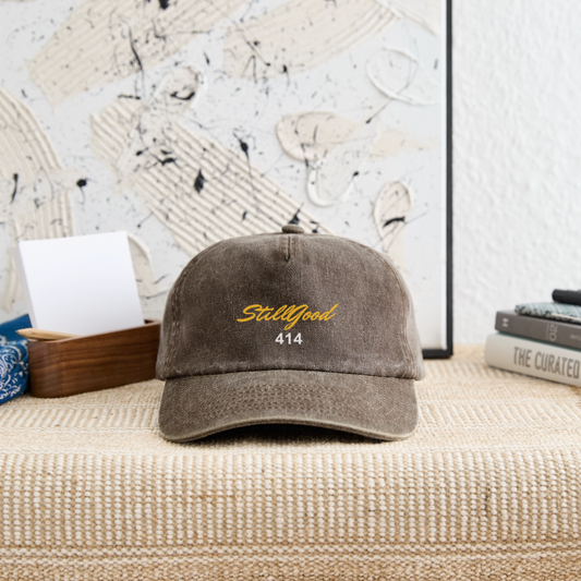Relaxed Vintage Cap - vintage brown