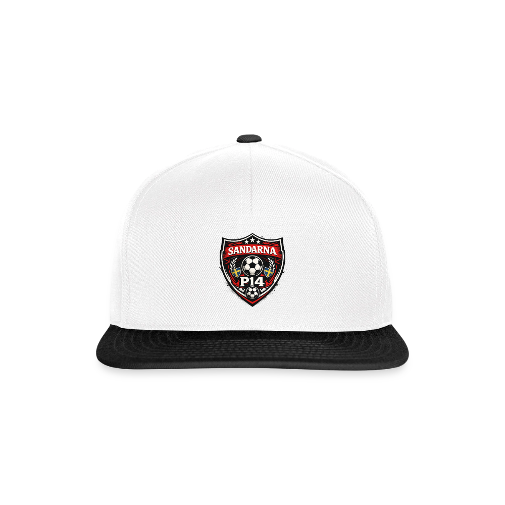 Sandarna Snapbackkeps - vit/svart