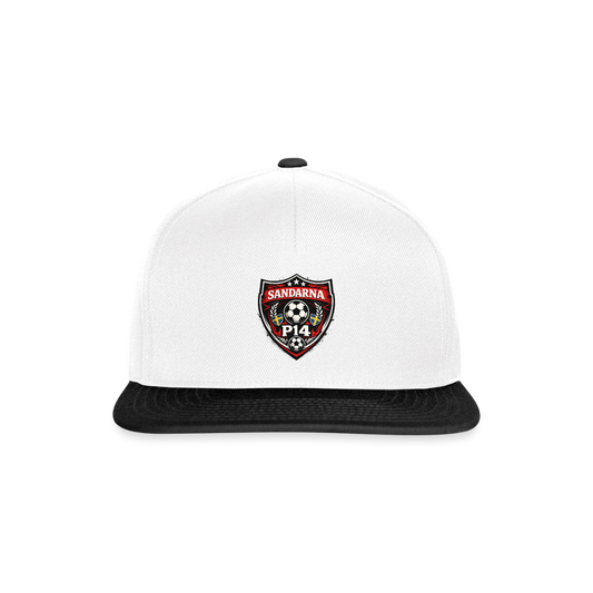 Sandarna Snapbackkeps - vit/svart
