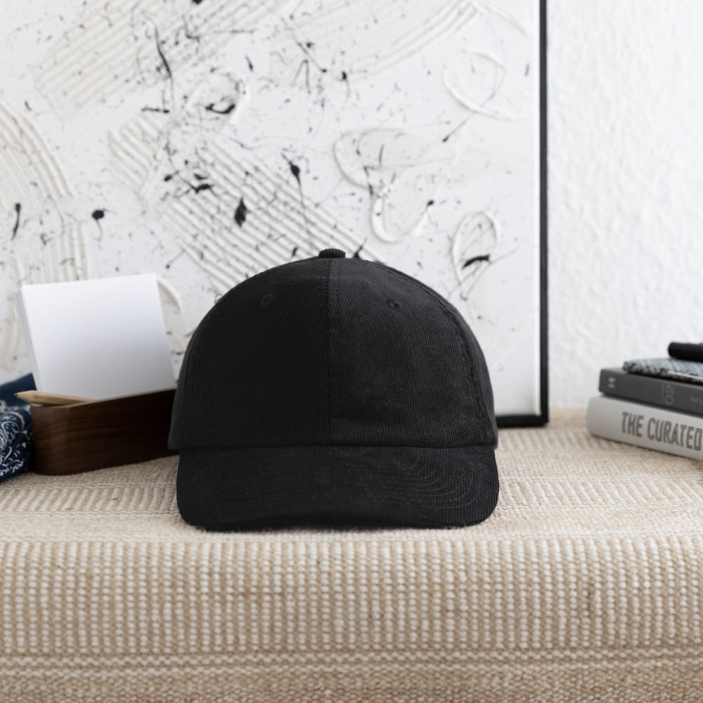 StillGood Cord Cap (Blank) - black
