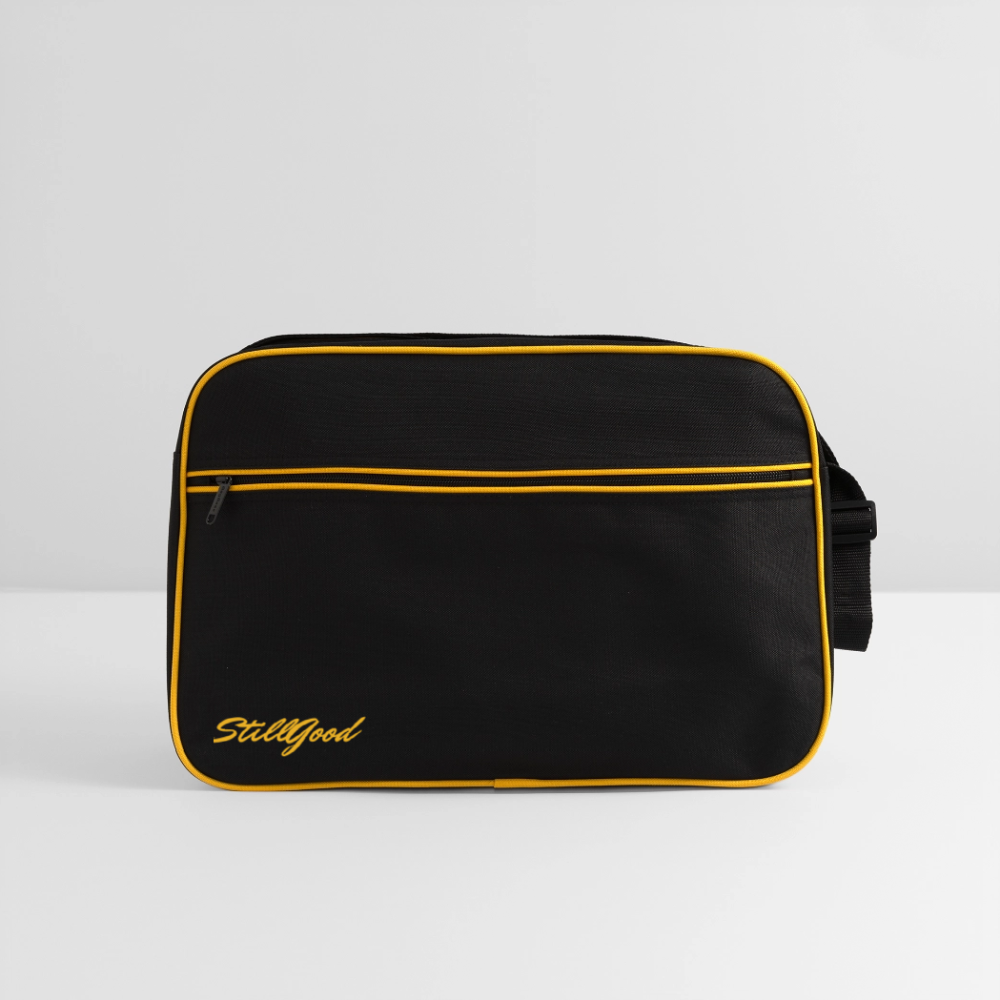 Stillgood Retroväska - svart/guld