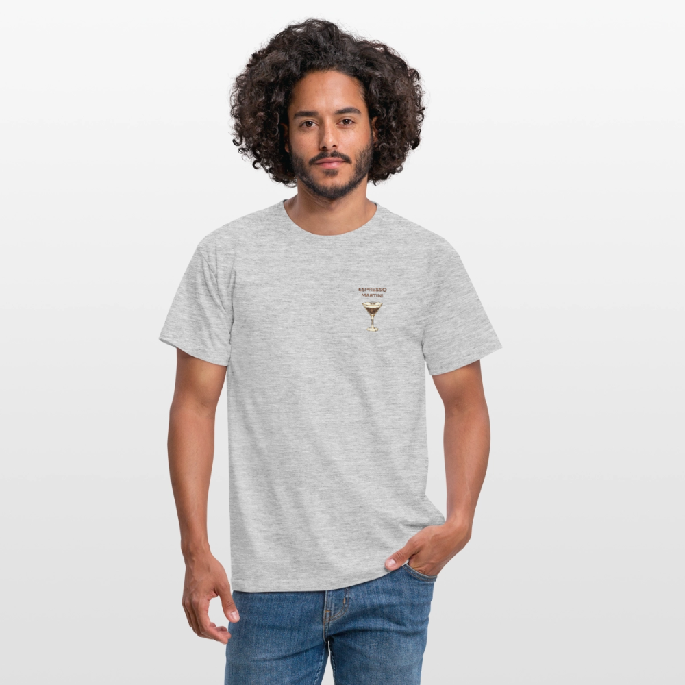 T-shirt Espresso Martini - gråmelerad