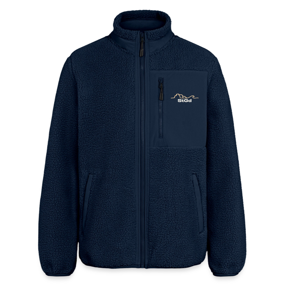 StGd Weatherline sherpajacka - marinblått