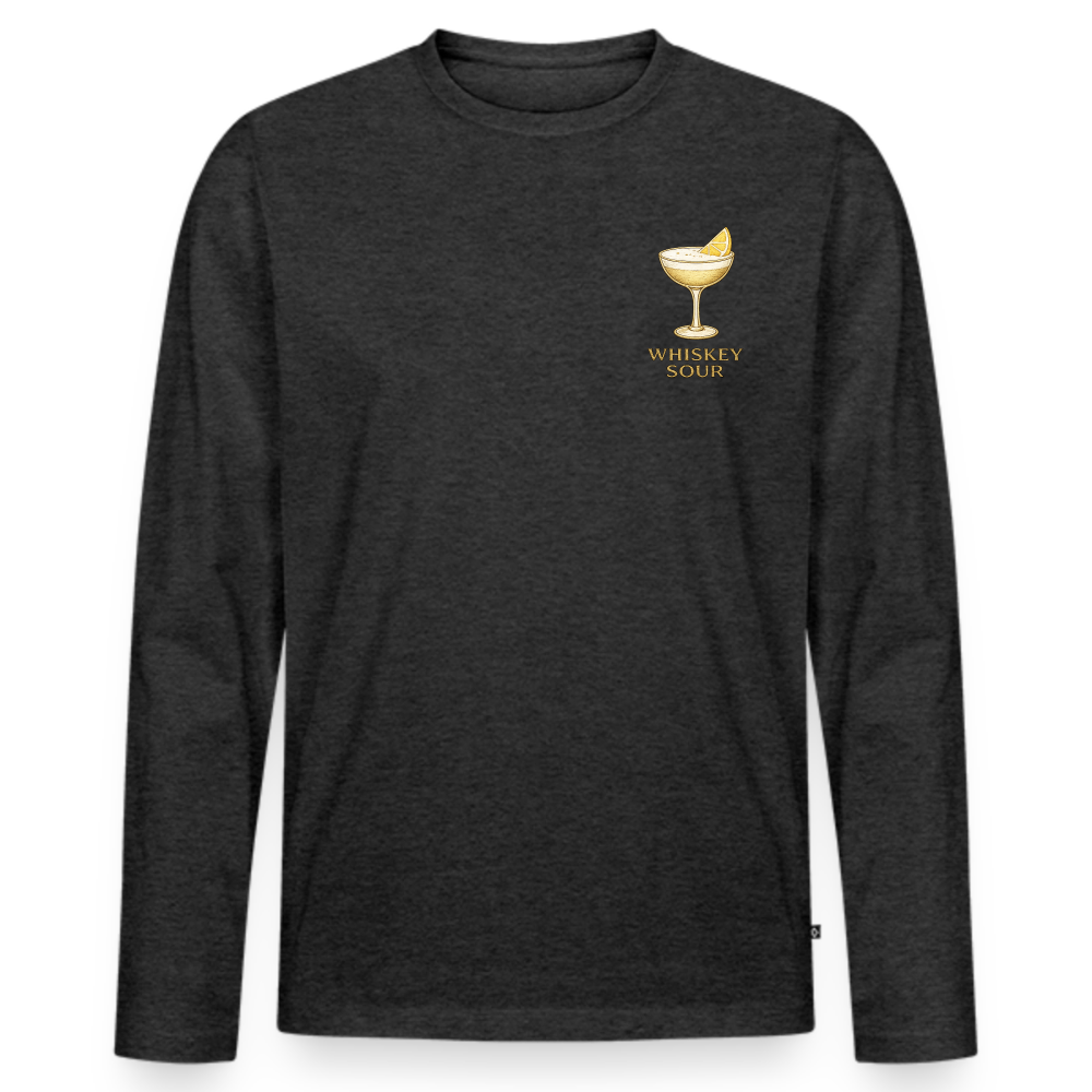 Long sleeve whiskey sour - antracitmelerad