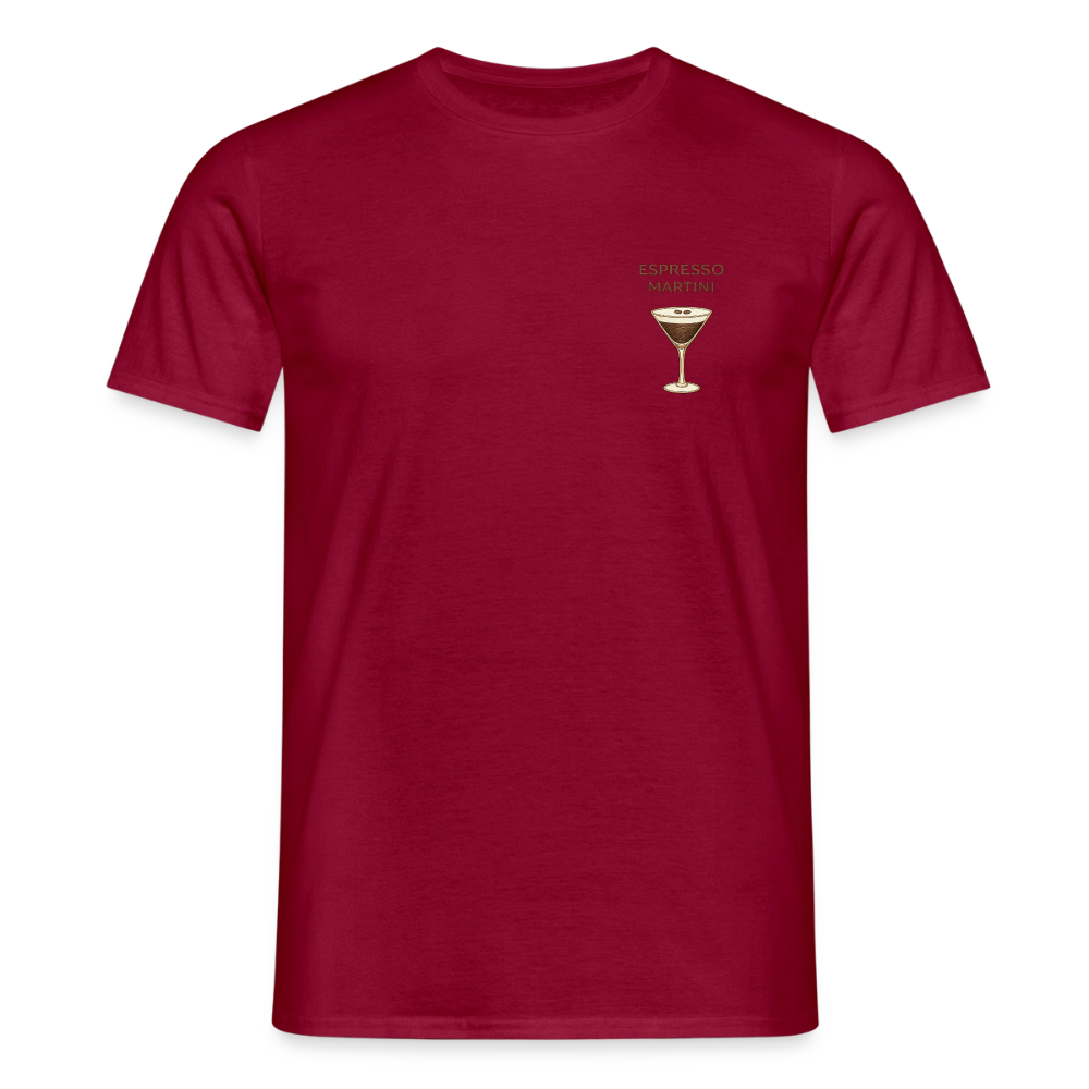 T-shirt Espresso Martini - tegelröd