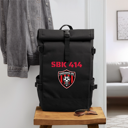 Rulltoppsryggsäck SBK 414 - svart