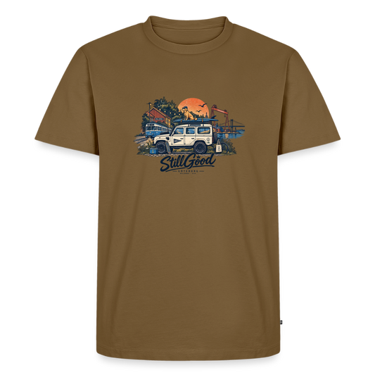 Stillgood Majorna 414 T-shirt - nötbrun