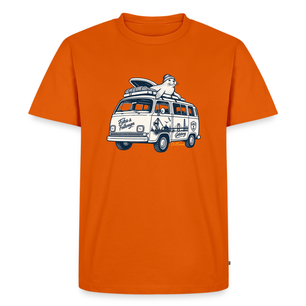 Stillgood 414 T-shirt seal - orange 