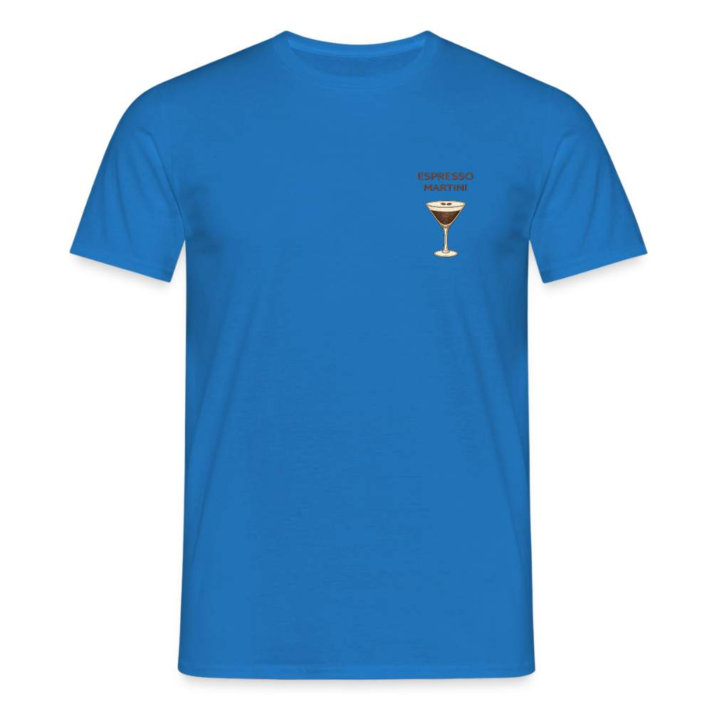 T-shirt Espresso Martini - kungsblå