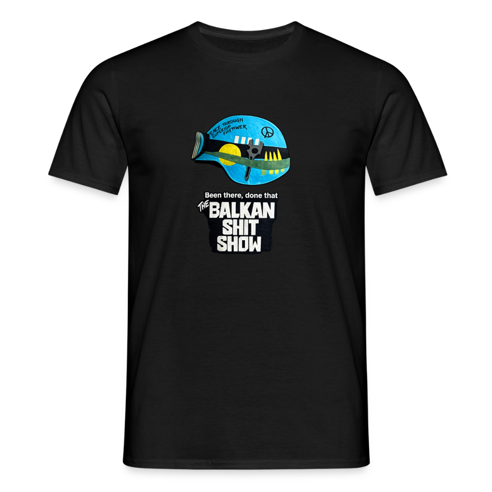 T-shirt Balkan UN - svart
