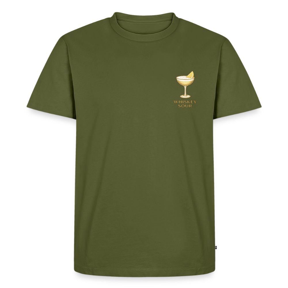 Premium-T-shirt Whiskey sour - kaki