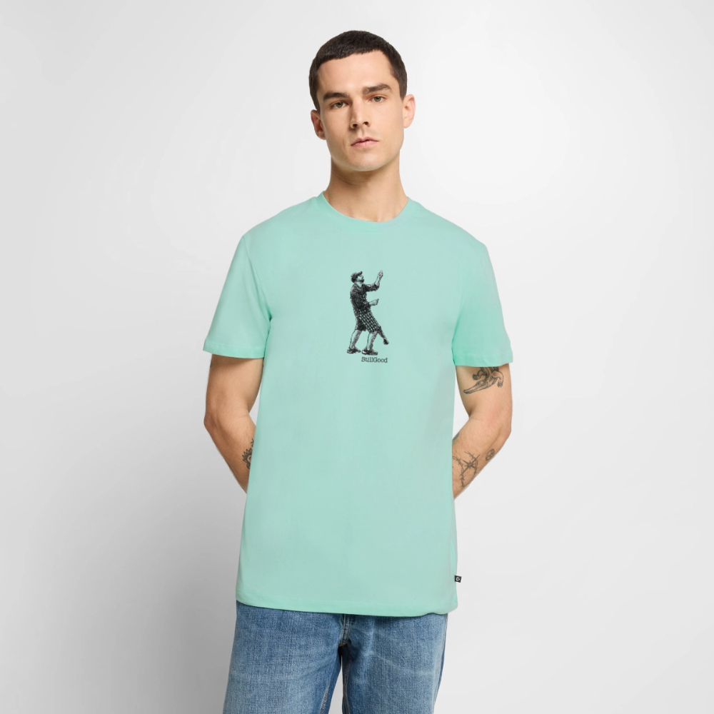 Le grill -T-shirt herr - mint 