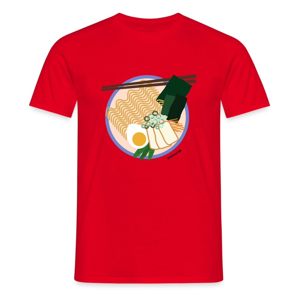 Majorna Ramen T-shirt - röd