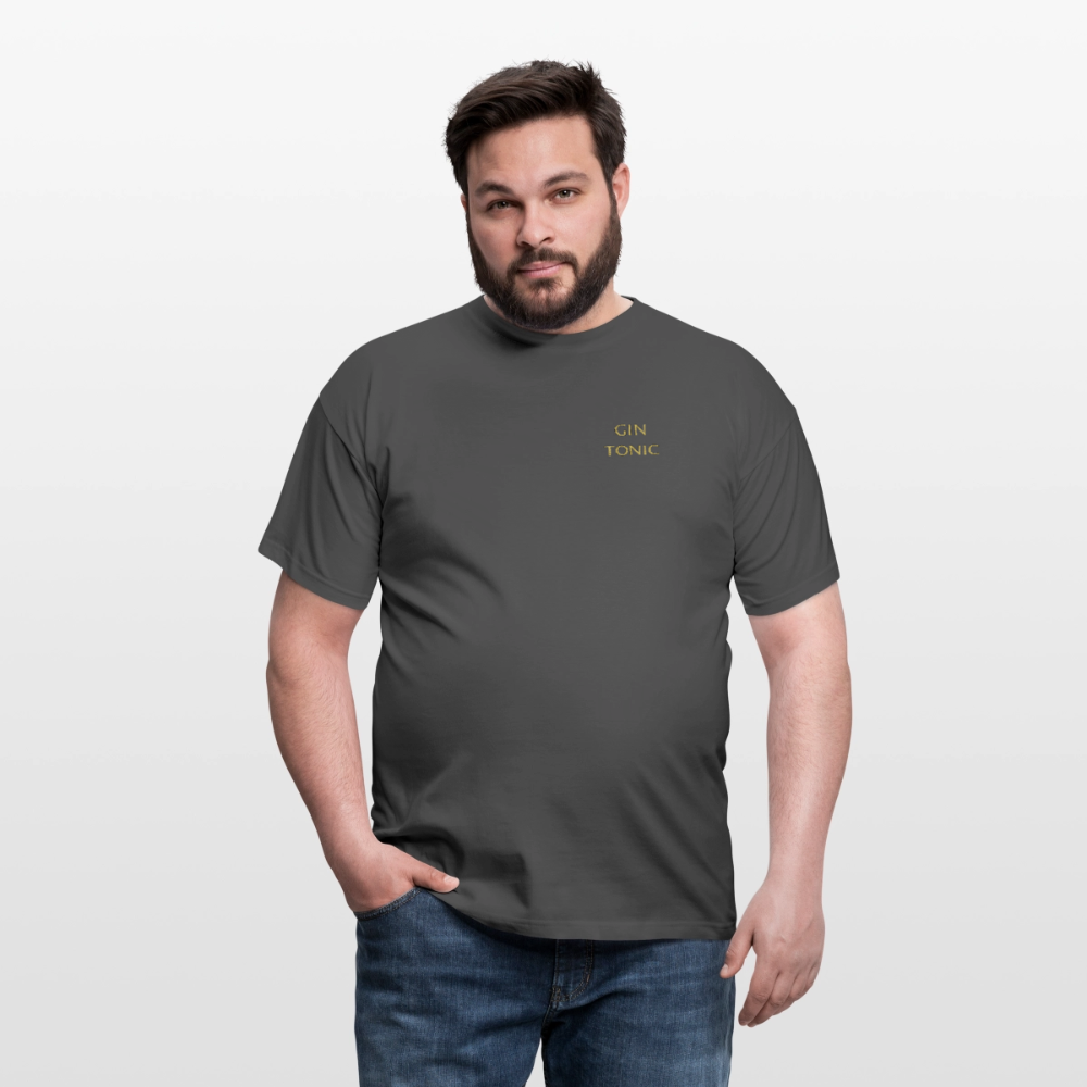 T-shirt Gin Tonic - kolgrå