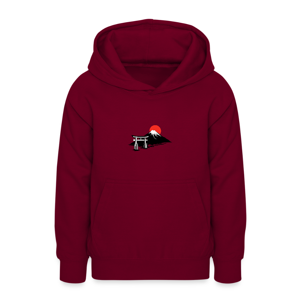 Luvtröja tonåring & barn - bordeaux