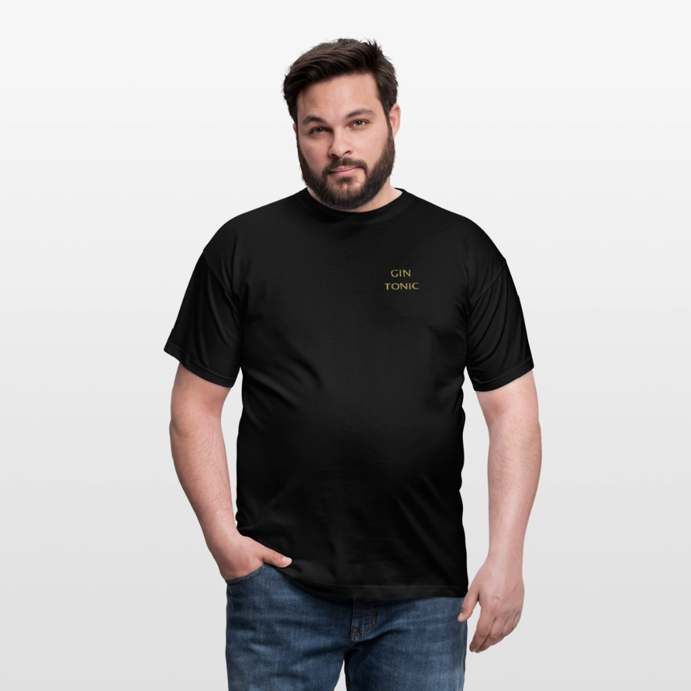 T-shirt Gin Tonic - svart