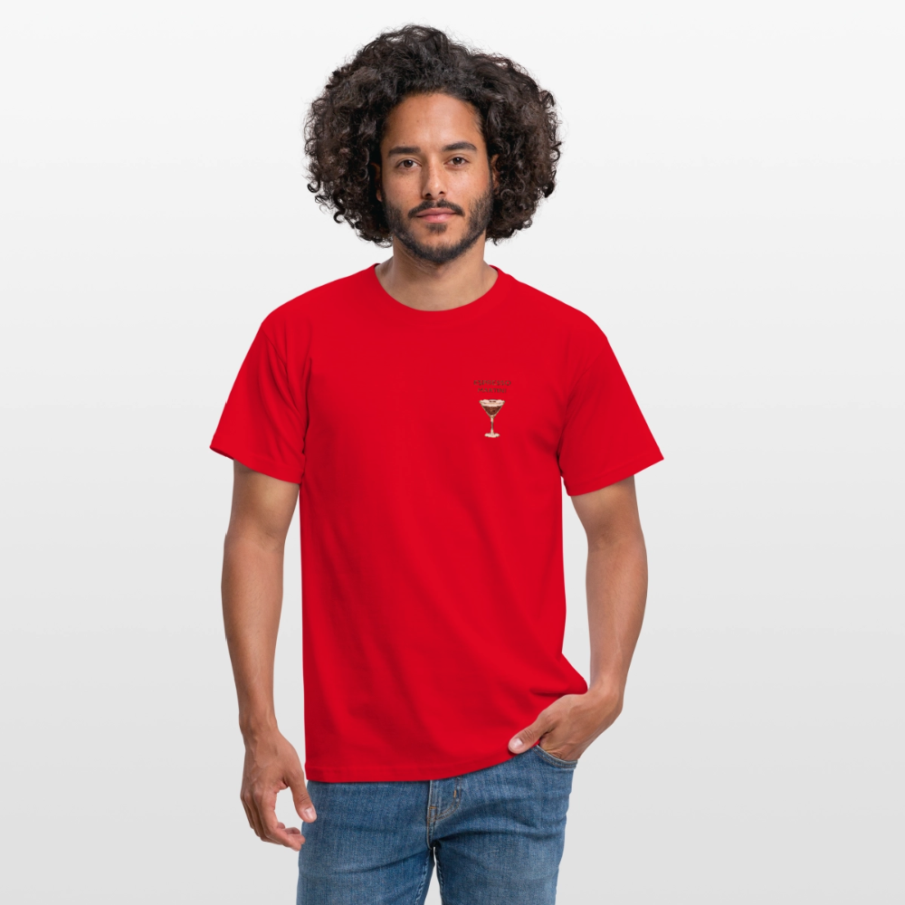 T-shirt Espresso Martini - röd