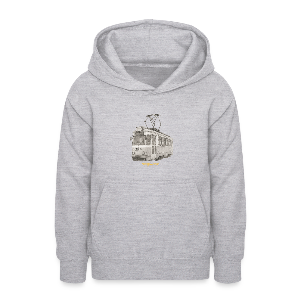 StilGood Grönalinjen Luvtröja tonåring - ljusgråmelerad