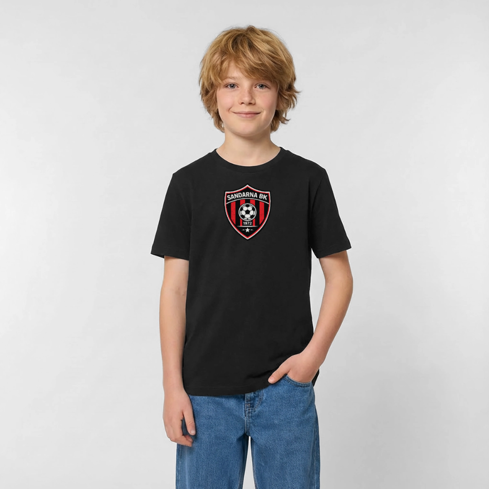 T-shirt barn Sandarna BK - svart
