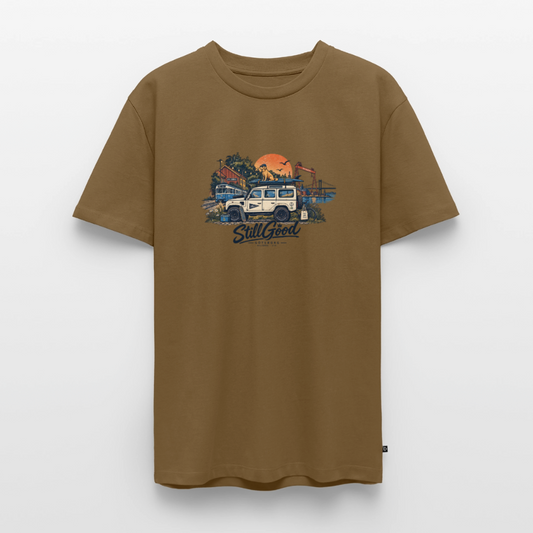 Stillgood Majorna 414 T-shirt - nötbrun