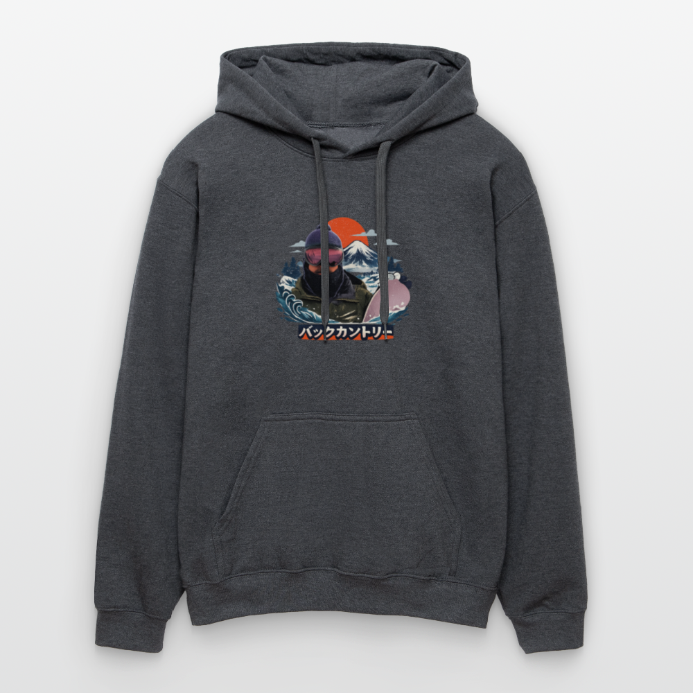 StillGood Wagener freeride hoodie - mörkgråmelerad