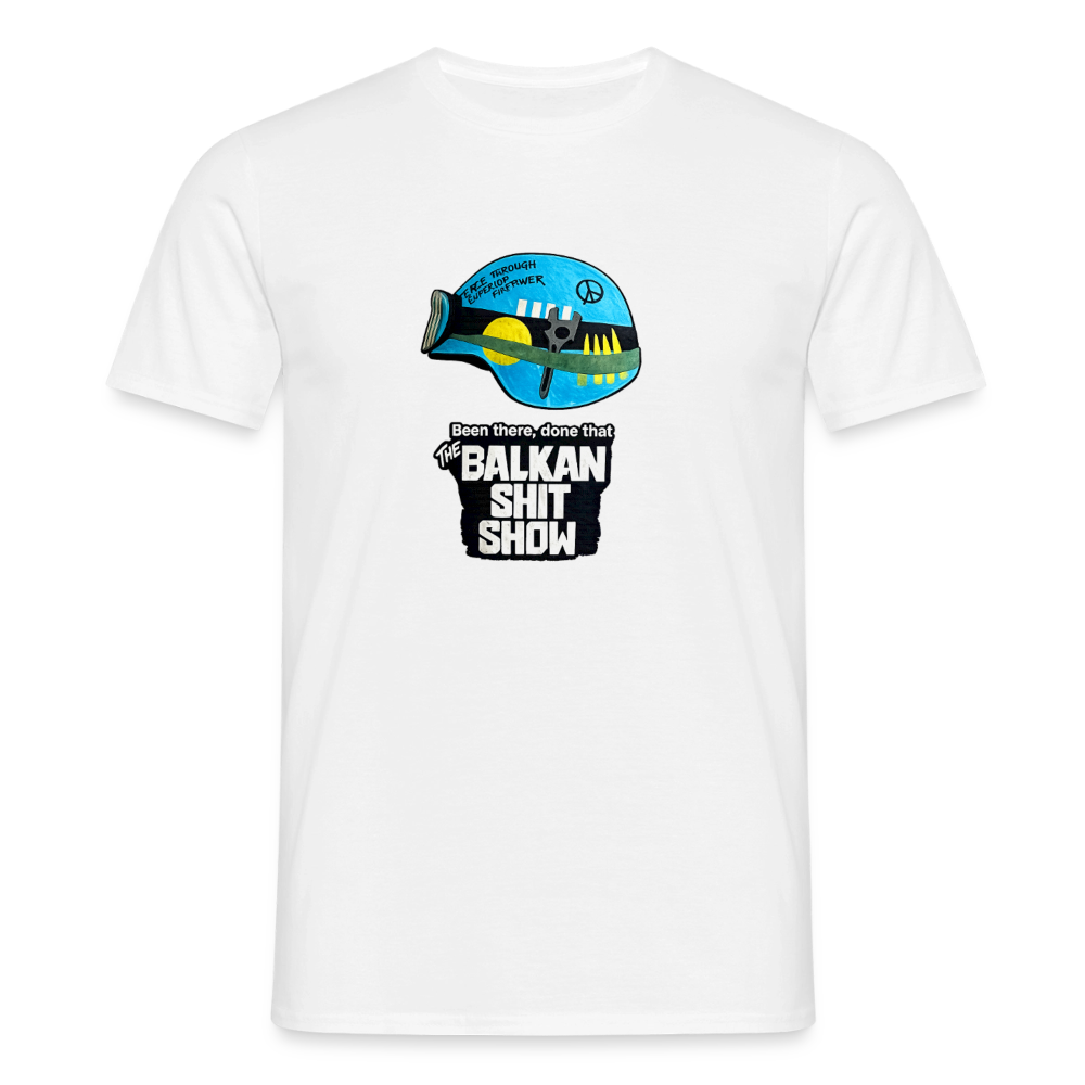 T-shirt Balkan UN - vit