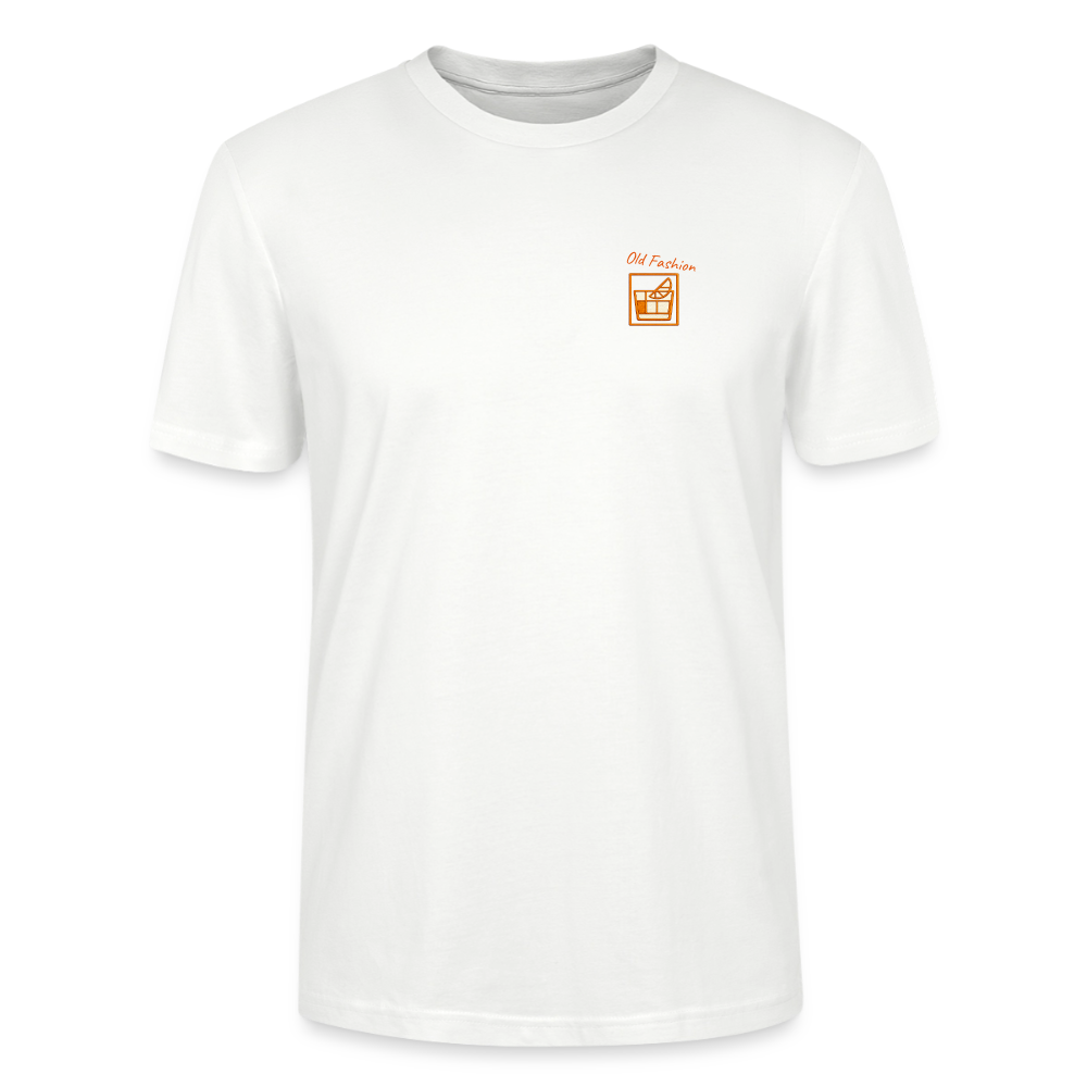 T-shirt Old fashion - vit