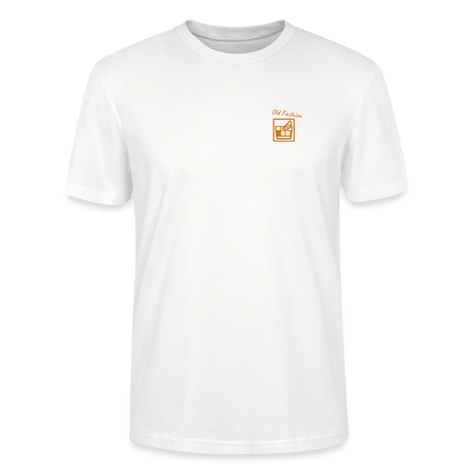 T-shirt Old fashion - vit