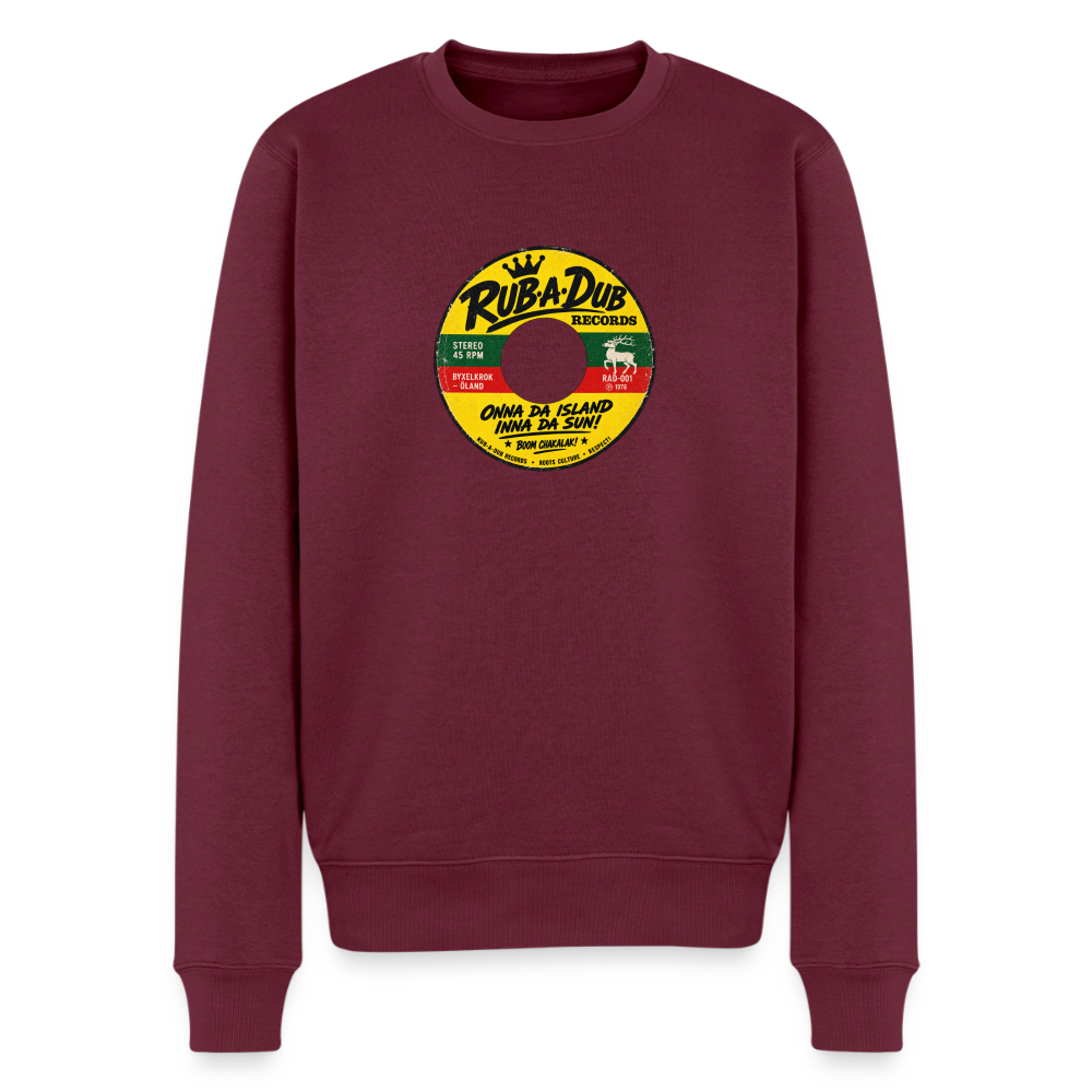 On di Iland Sweatshirt herr - vinröd 