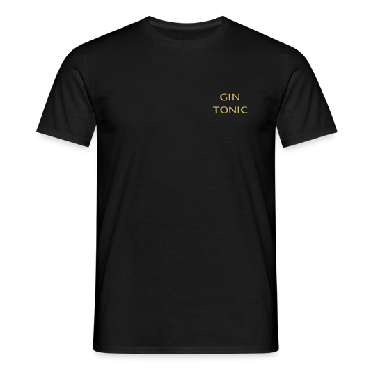 T-shirt Gin Tonic - svart