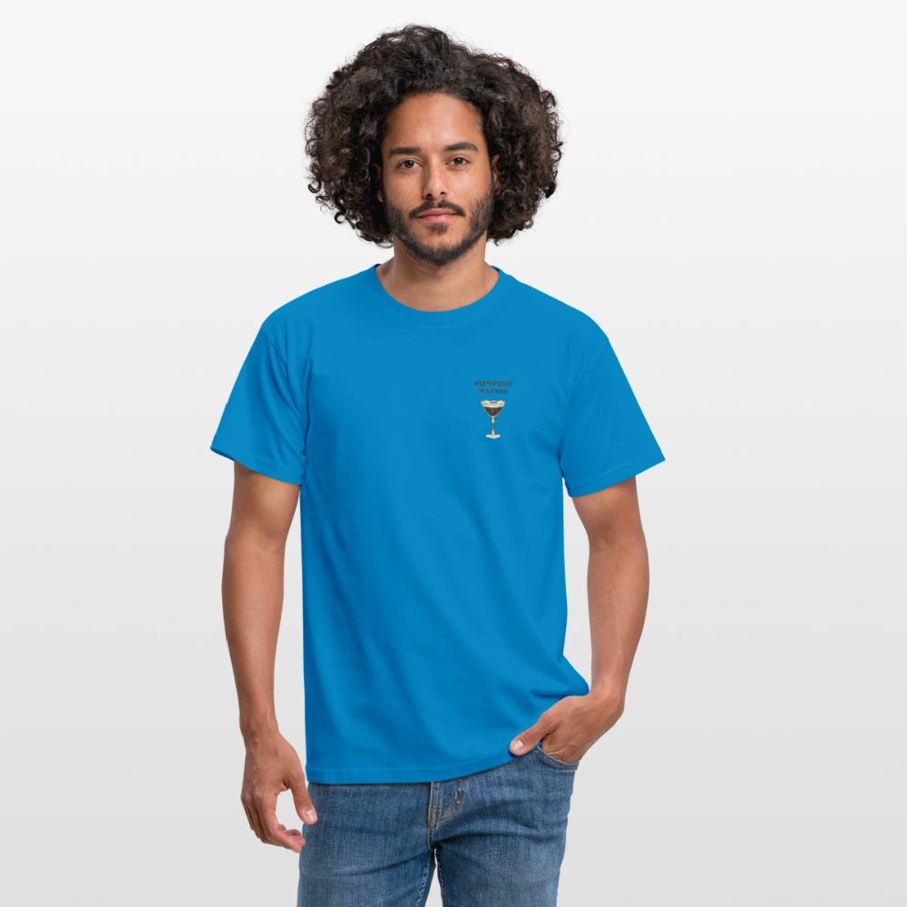 T-shirt Espresso Martini - kungsblå