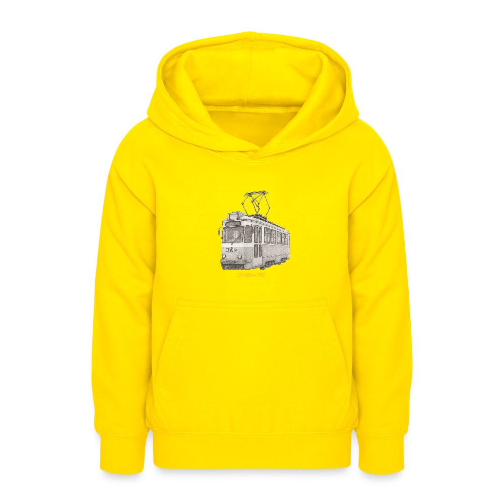 StilGood Grönalinjen Luvtröja tonåring - gul